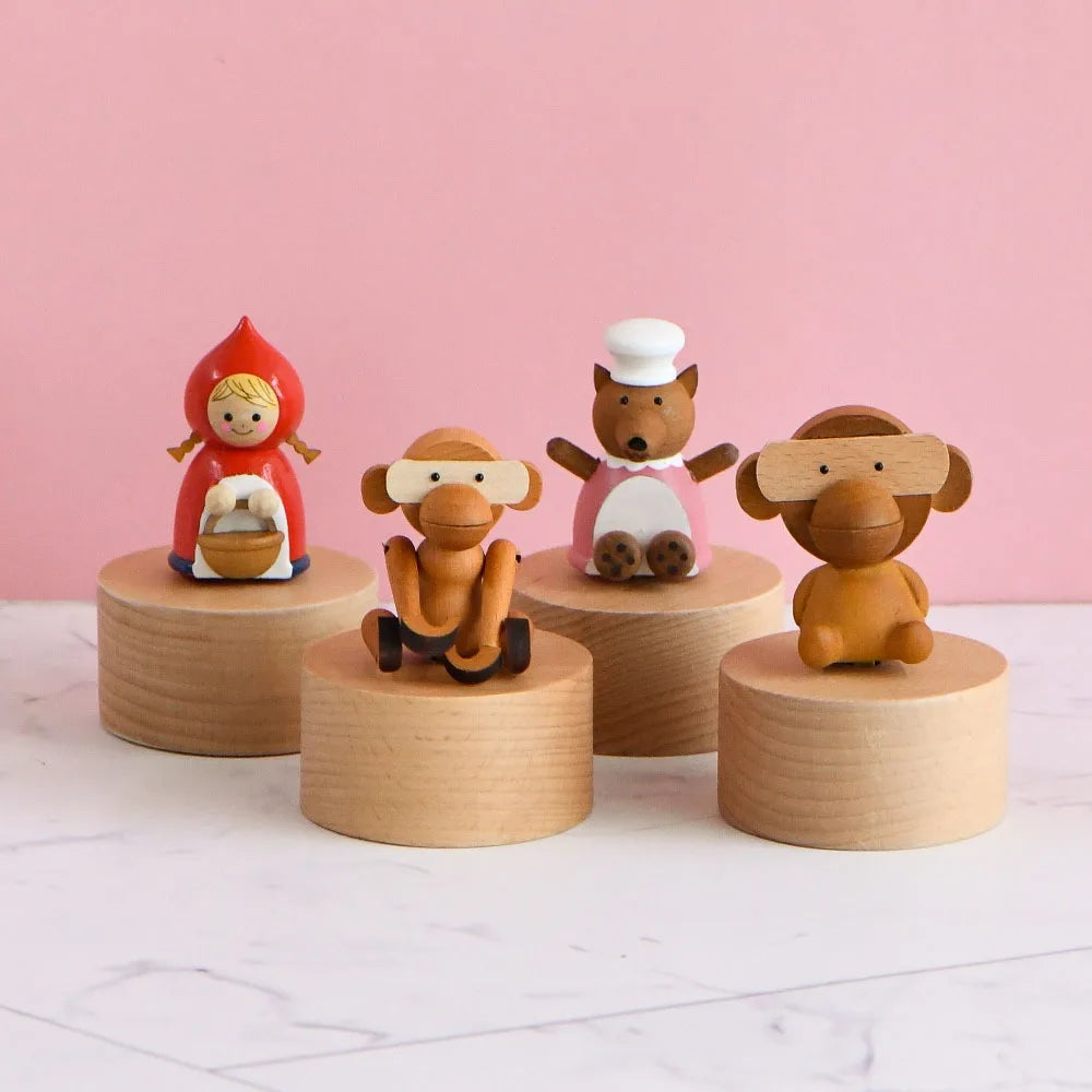 Carillon in Legno con Animaletti