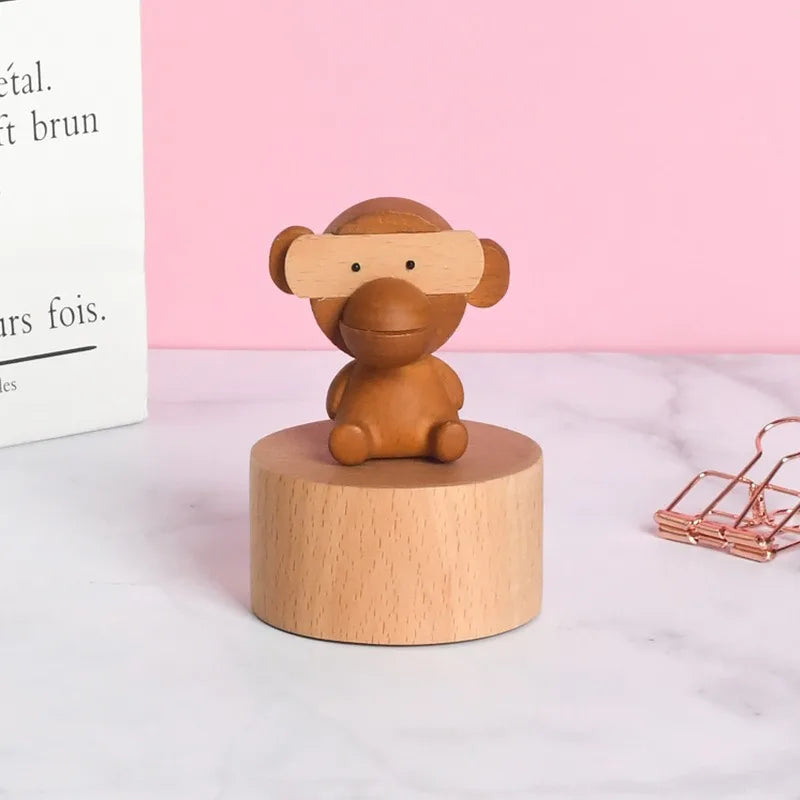 Carillon in Legno con Animaletti