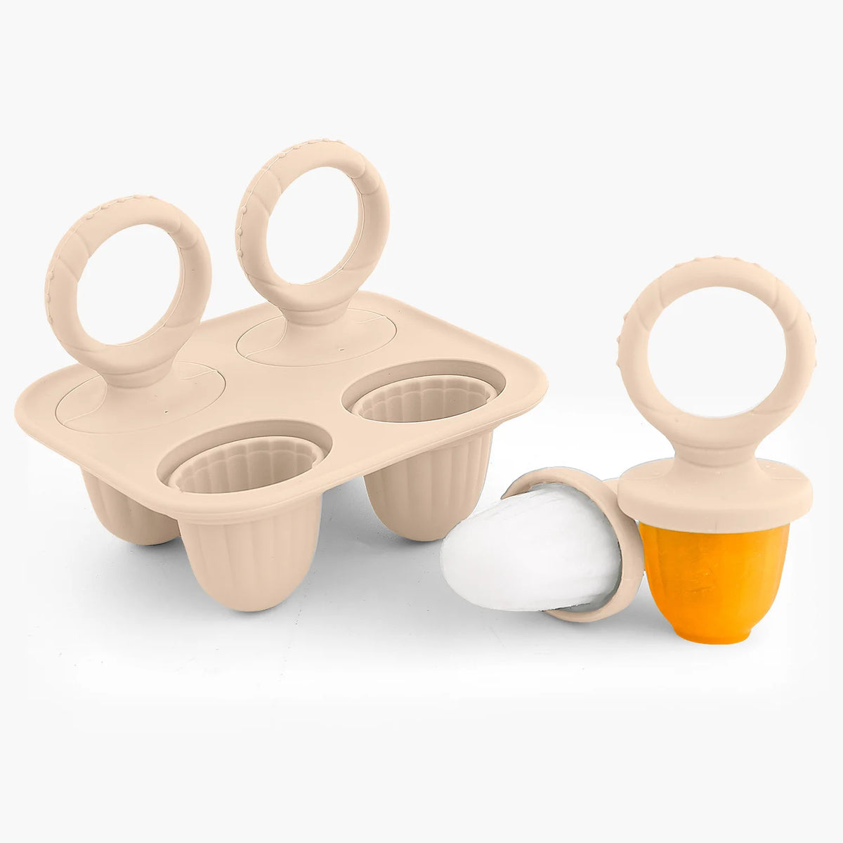 Massaggiagengive Frutta e Verdura in Silicone — Set 5