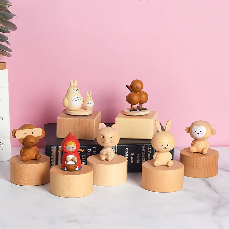Carillon in Legno con Animaletti