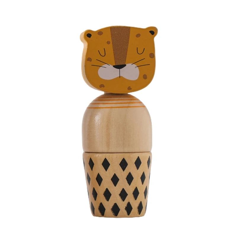 Sonaglio a Mano in Legno Montessori
