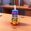 Torre Arcobaleno Impilabile Montessori