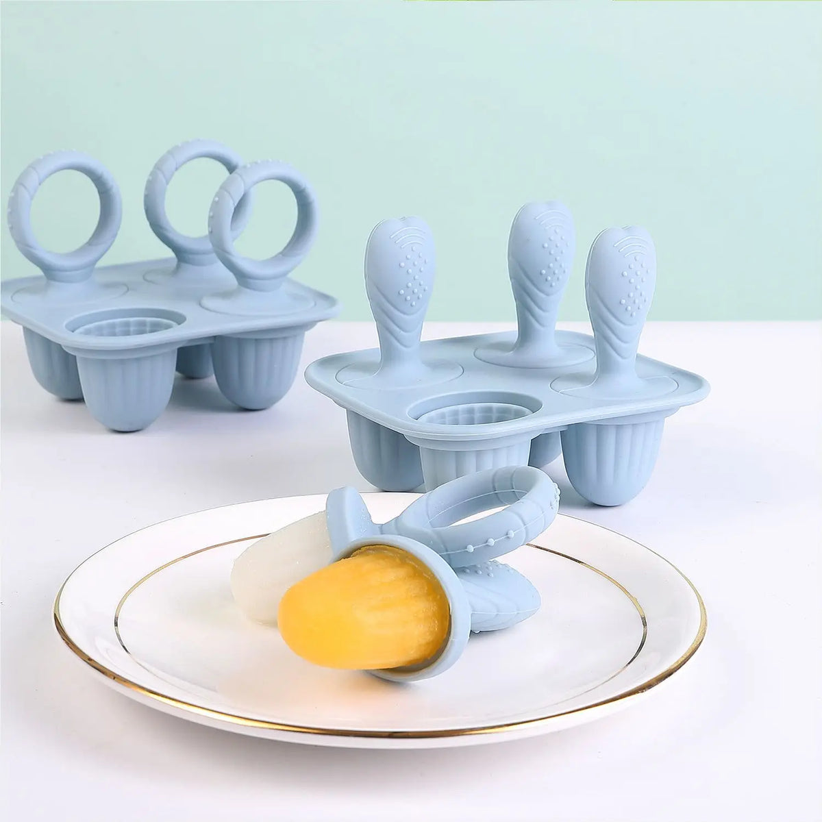 Massaggiagengive Frutta e Verdura in Silicone — Set 5