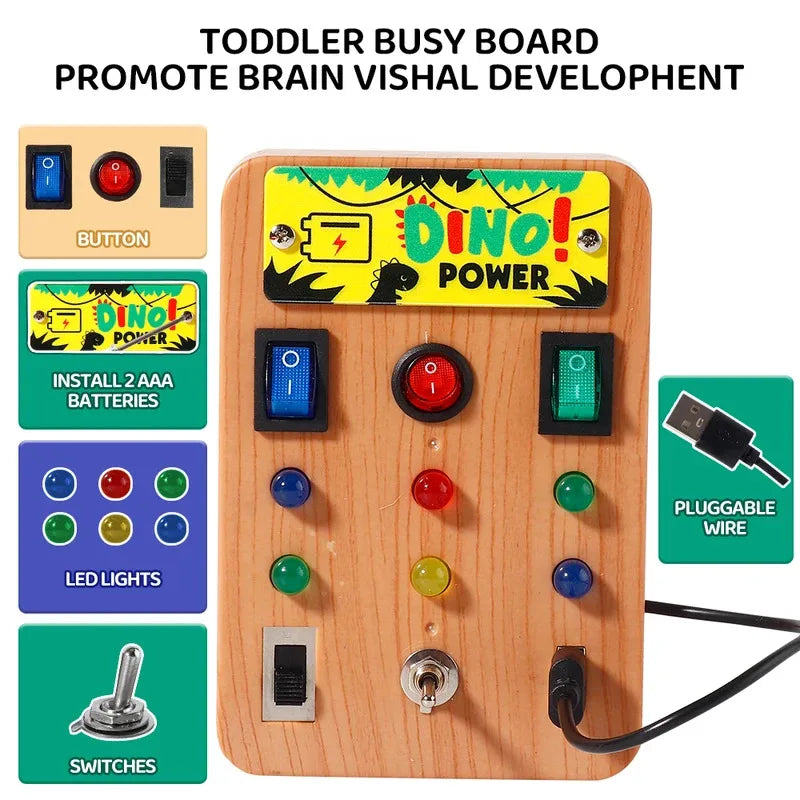 Busy Board Sensoriale da Viaggio