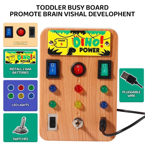 Busy Board Sensoriale da Viaggio