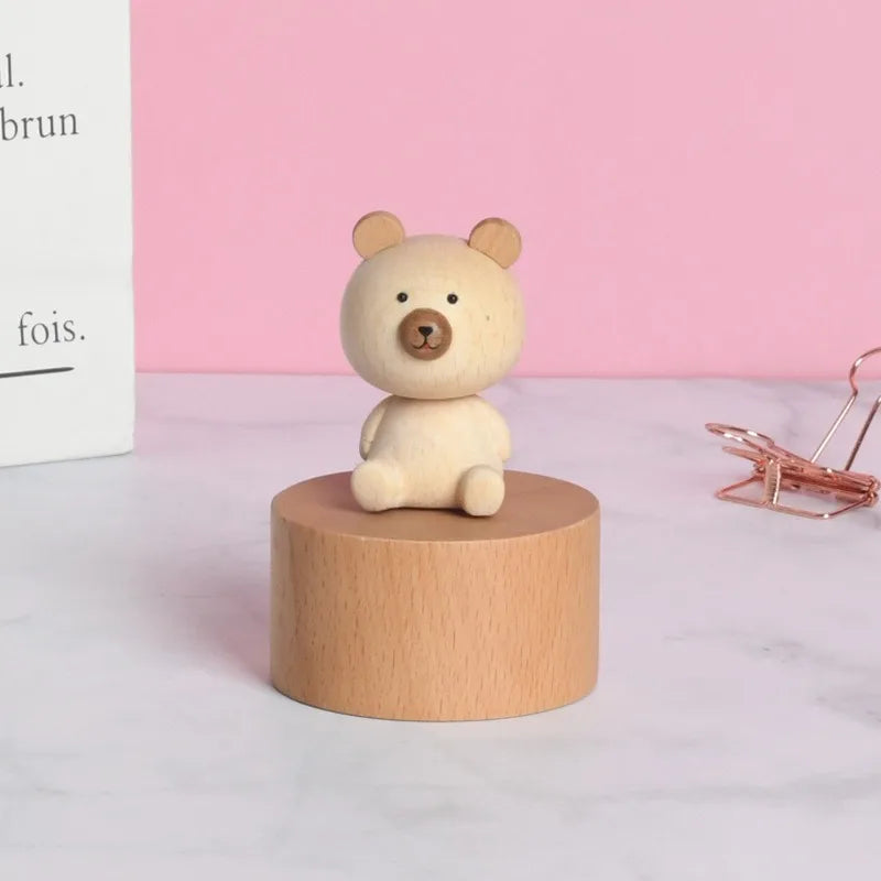 Carillon in Legno con Animaletti